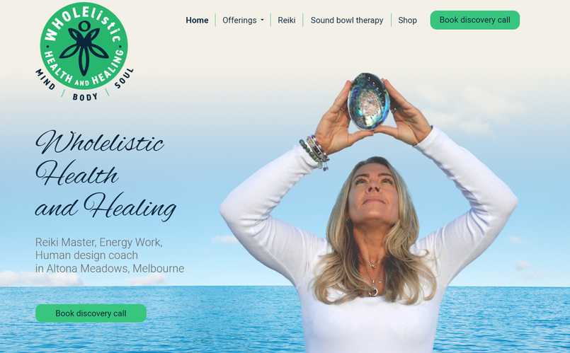 A happypath website - Wholelistic Health and Healing